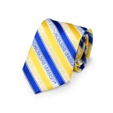 South Dakota St University Jackrabbits62" Striped Men's Tie Officially licensed NCAA